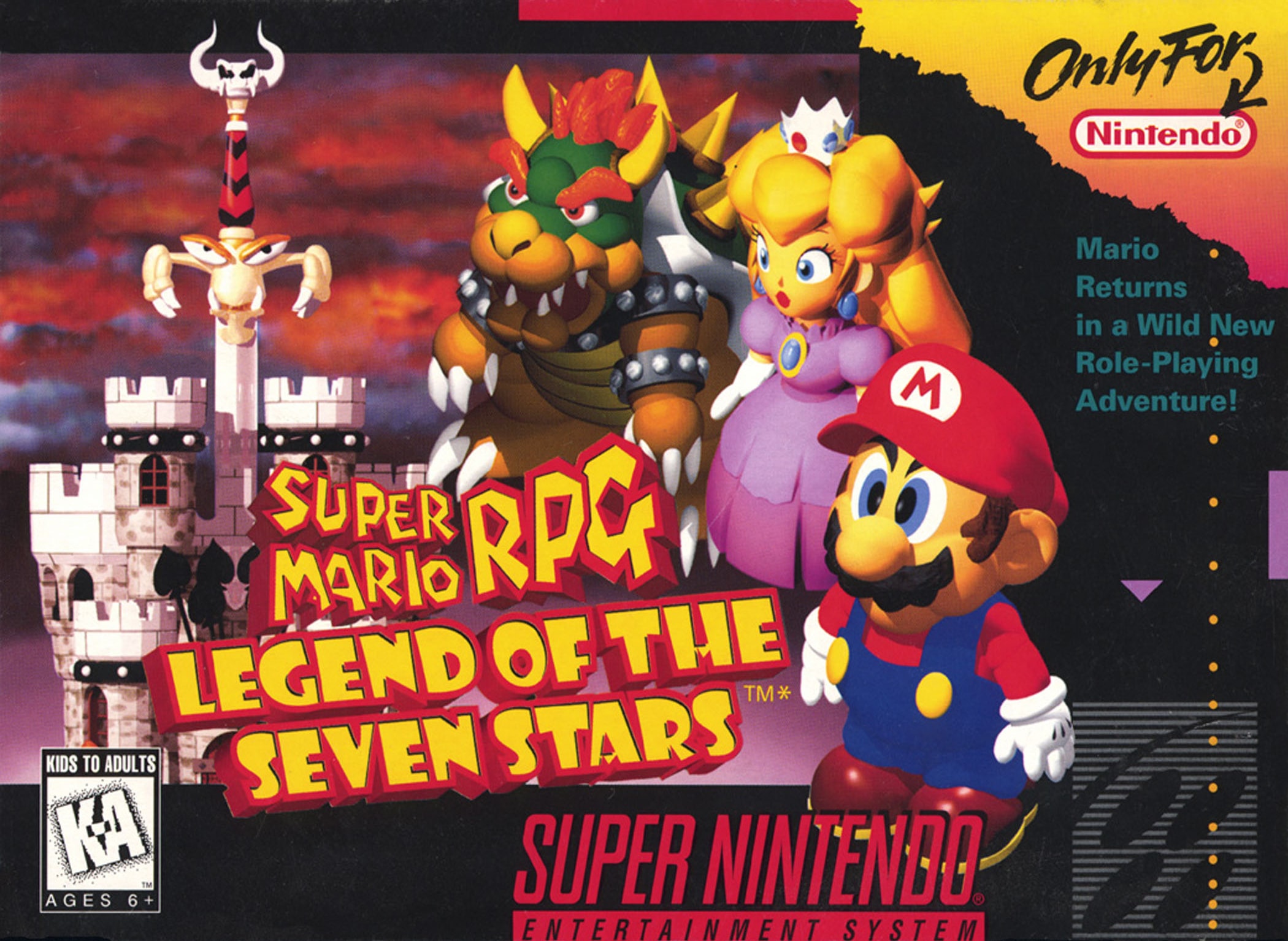 Super Mario RPG - Legend of the Seven Stars box art